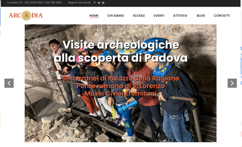 sito web Arcadia